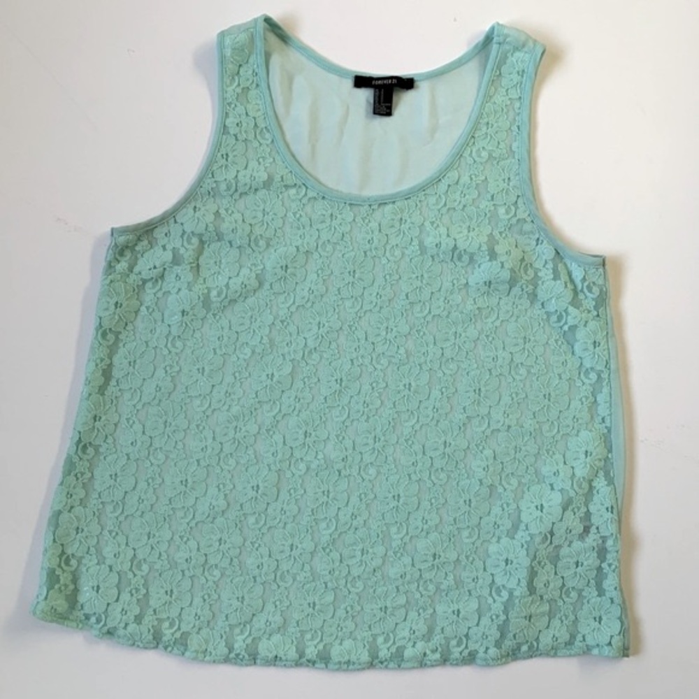 • Aqua tank top •